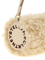 Beige Clutch aus Polyester Stella McCartney