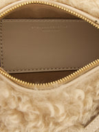 Beige Clutch aus Polyester Stella McCartney