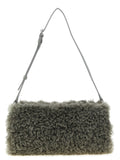 Graue Clutch aus Polyester Stella McCartney