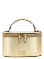 Handtasche aus Kalbsleder in Gold Valentino Garavani