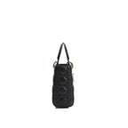 Schwarze Lammleder-Schultertasche Dior
