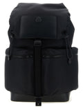Schwarzer Polyamid-Rucksack Moncler