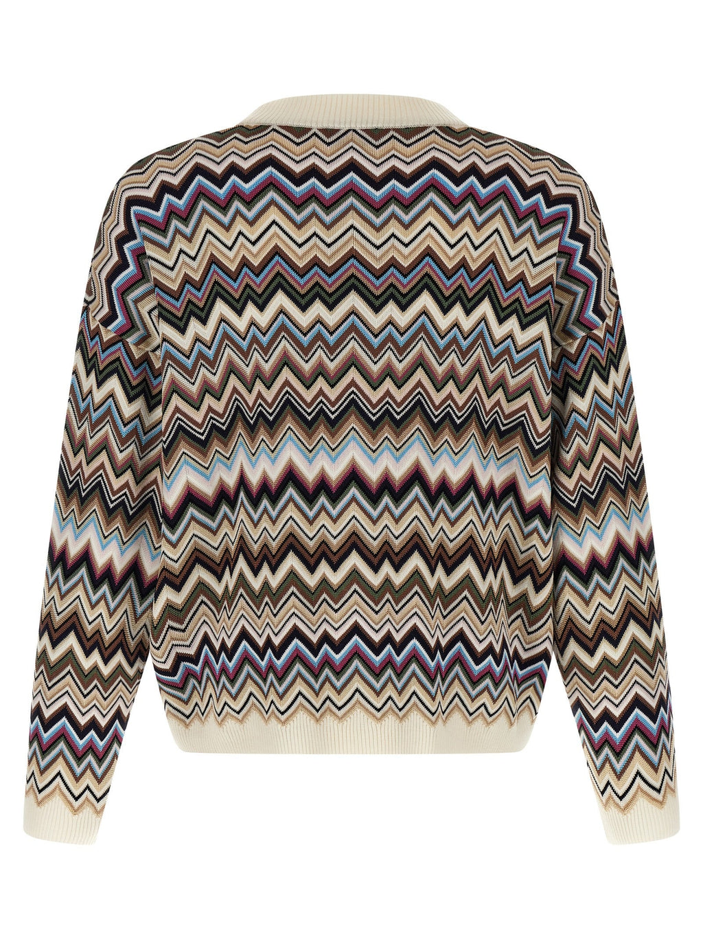 Mehrfarbige Strickjacke aus Viskose Missoni