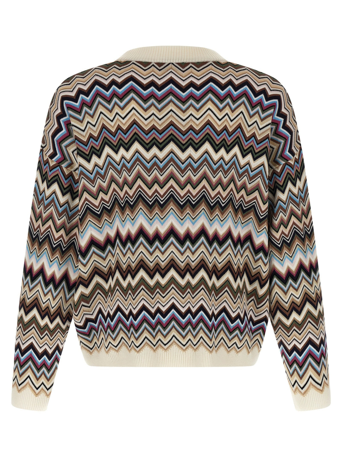 Mehrfarbige Strickjacke aus Viskose Missoni