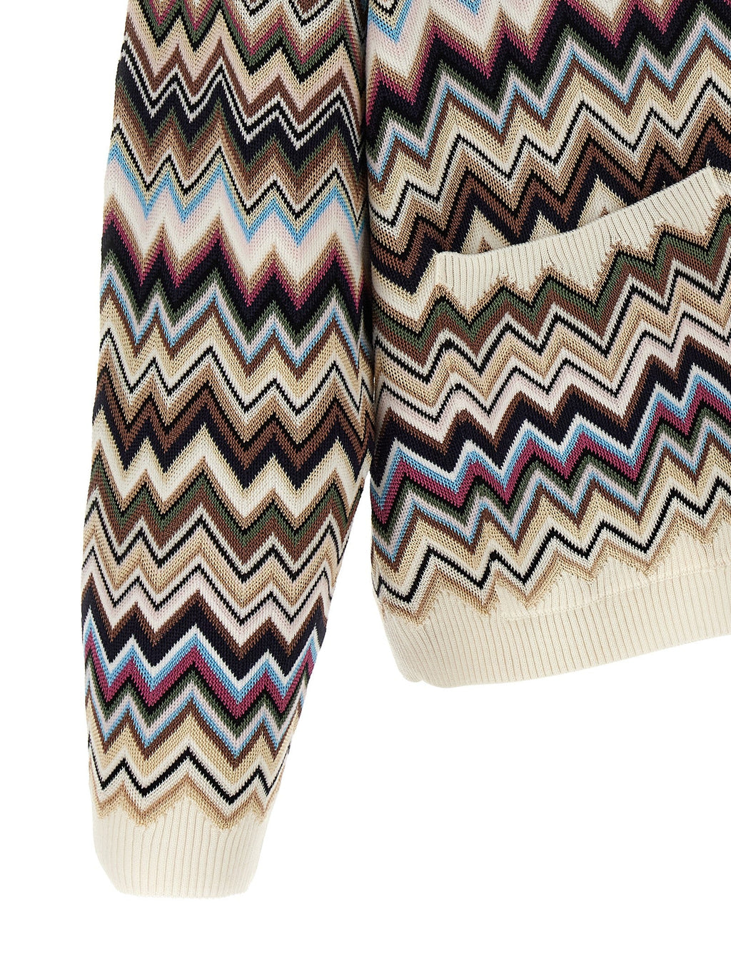 Mehrfarbige Strickjacke aus Viskose Missoni