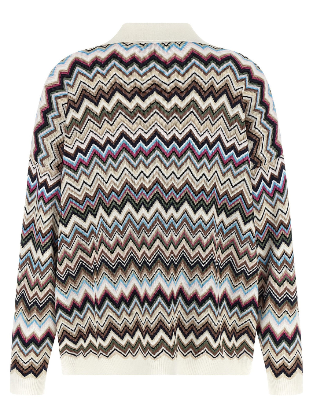 Mehrfarbiges Poloshirt aus Viskose Missoni