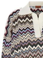 Mehrfarbiges Poloshirt aus Viskose Missoni
