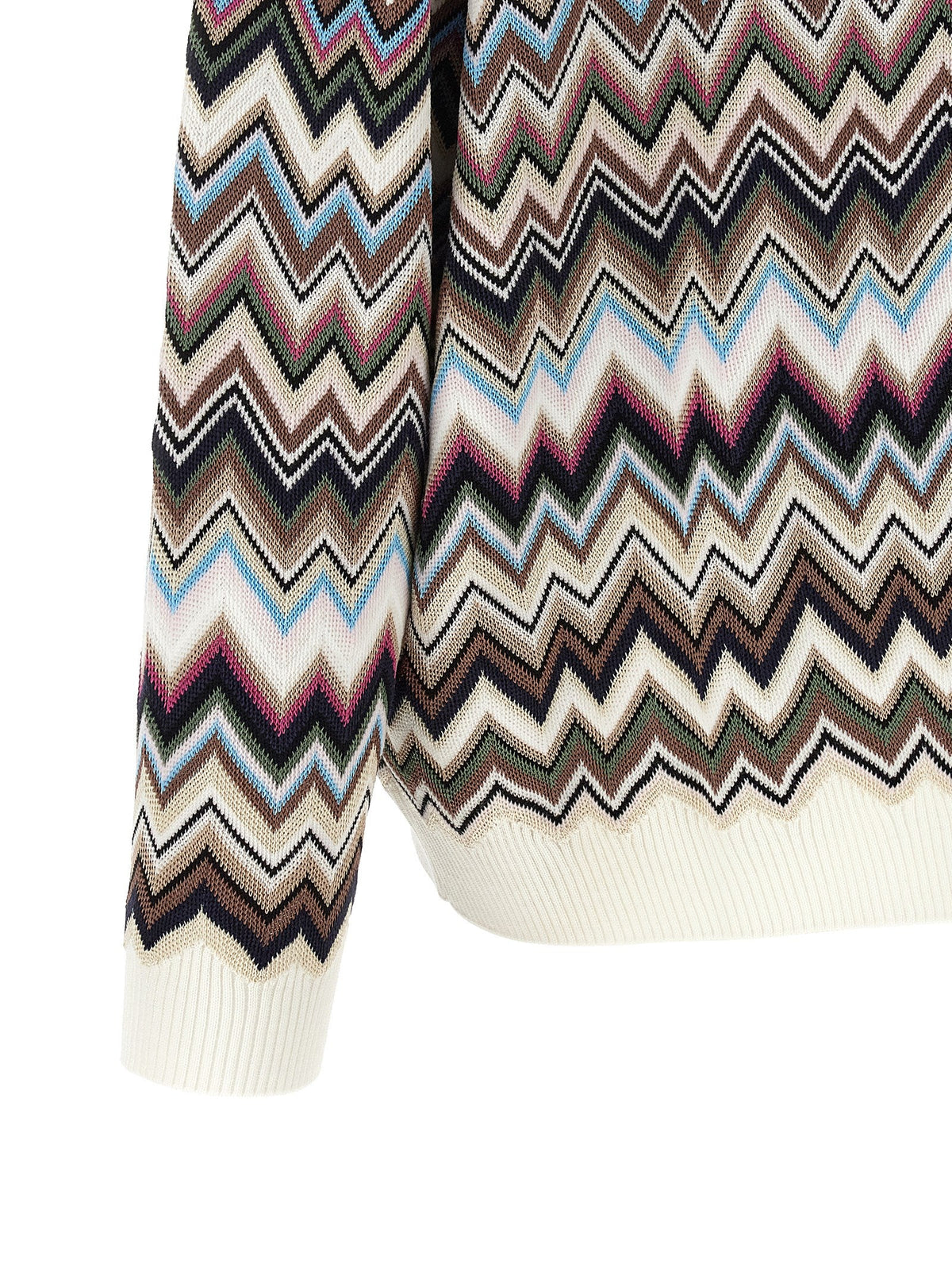 Mehrfarbiges Poloshirt aus Viskose Missoni