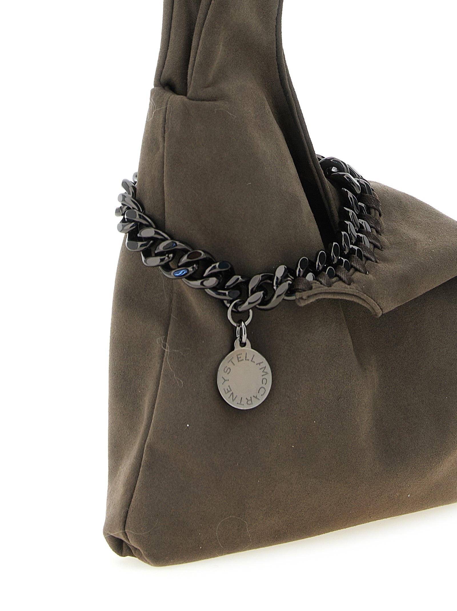 Graue Schultertasche aus Polyamid Stella McCartney