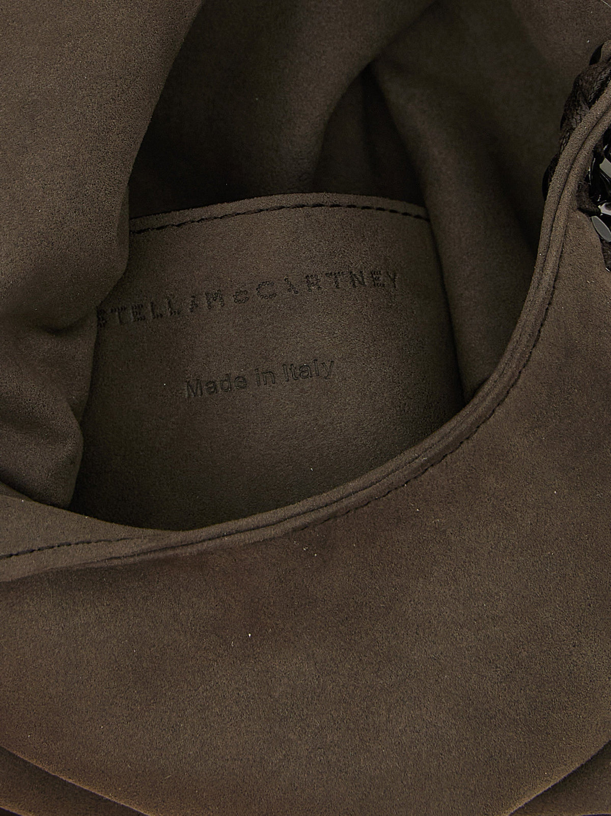 Graue Schultertasche aus Polyamid Stella McCartney