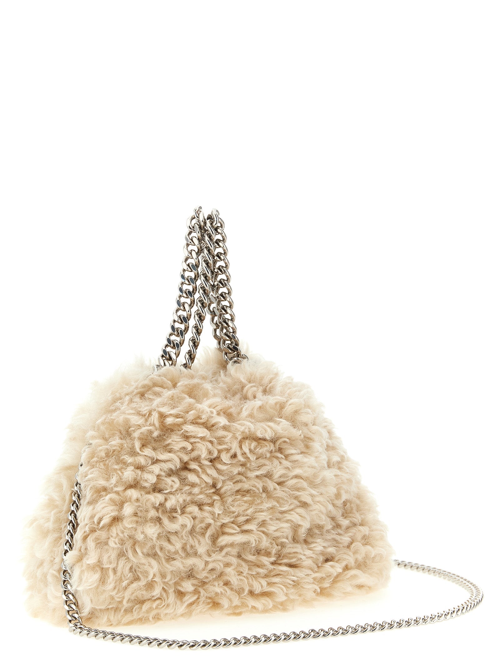 Beige Polyester Handtasche Stella McCartney