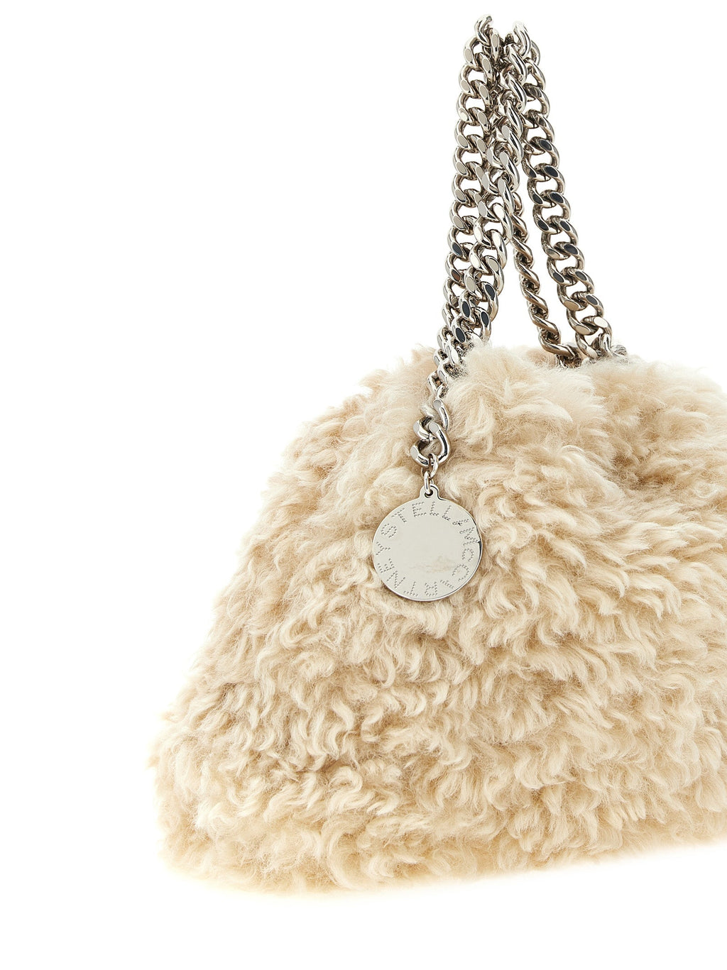 Beige Polyester Handtasche Stella McCartney