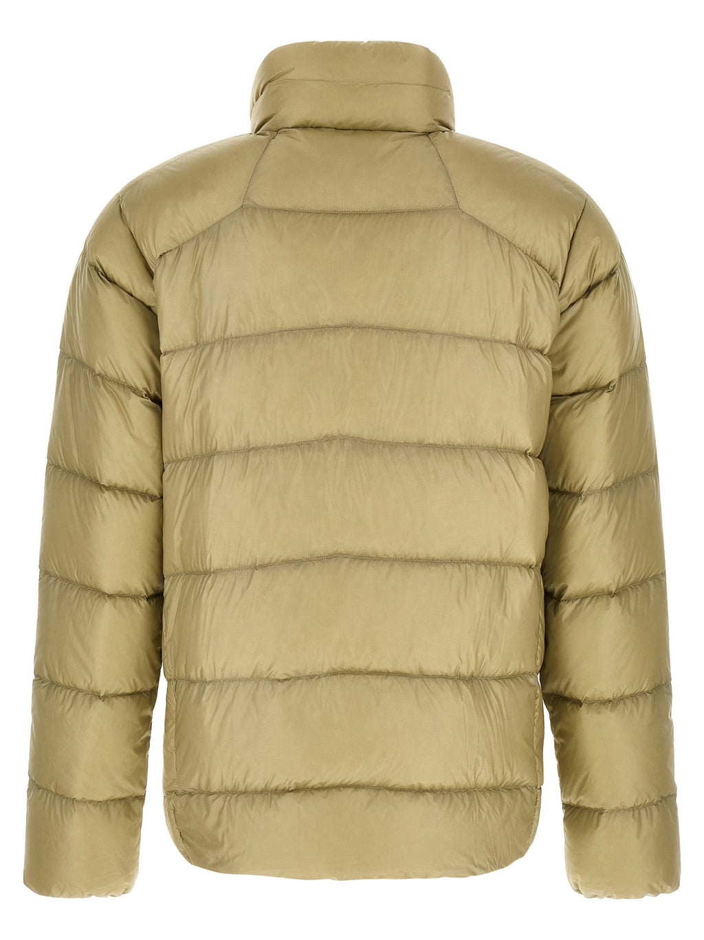 Beige Nylon Full-Length Jacket PATAGONIA
