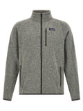 Graue Polyester-Jacke in voller Länge PATAGONIA