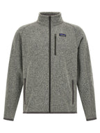 Graue Polyester-Jacke in voller Länge PATAGONIA