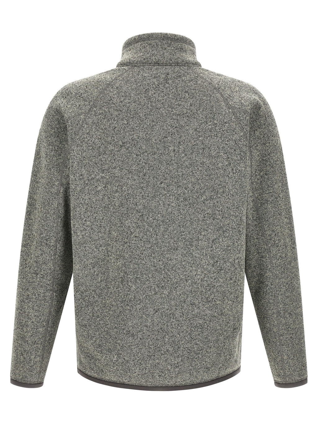 Graue Polyester-Jacke in voller Länge PATAGONIA