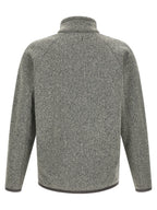 Graue Polyester-Jacke in voller Länge PATAGONIA