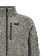Graue Polyester-Jacke in voller Länge PATAGONIA