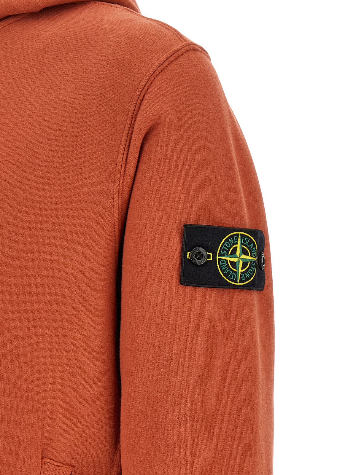 Orange Baumwoll-Sweatshirt Stone Island