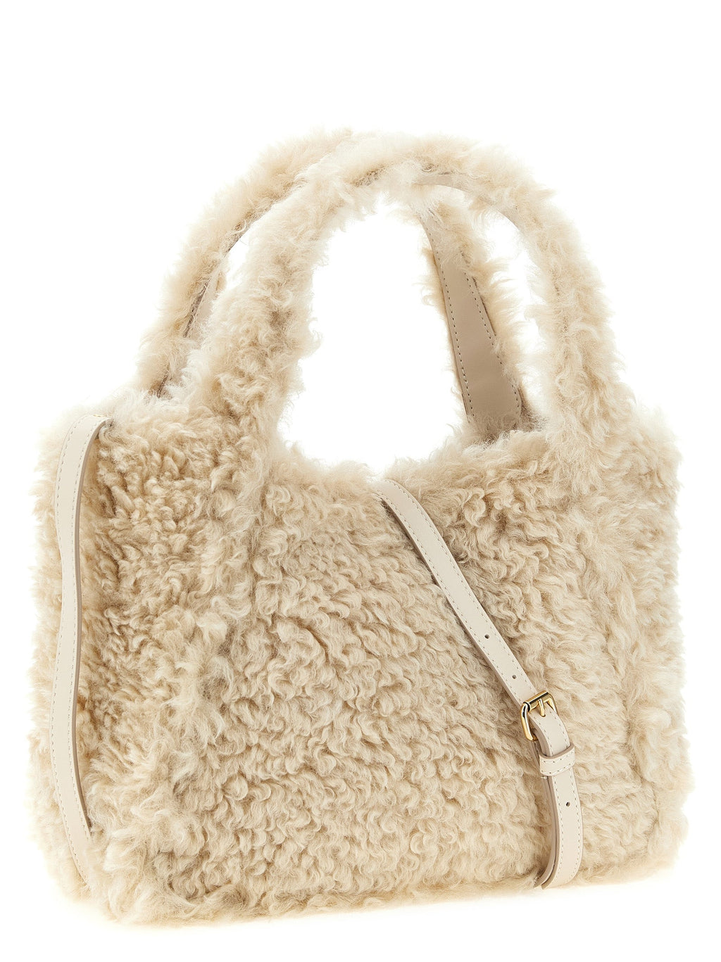 Beige Polyester-Tragetasche Stella McCartney