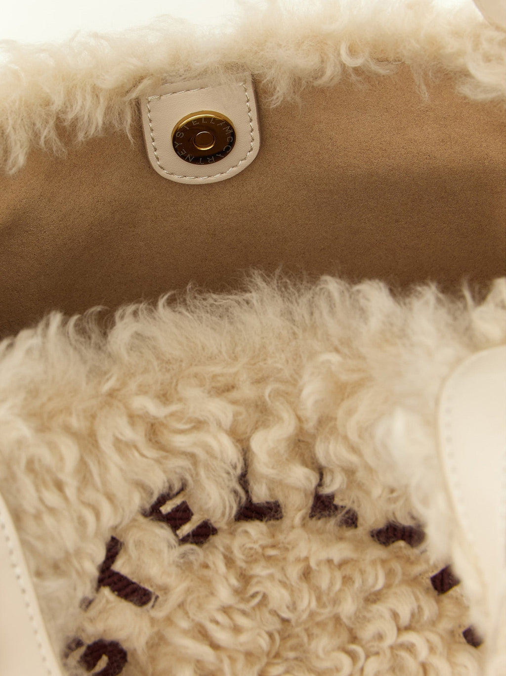 Beige Polyester-Tragetasche Stella McCartney