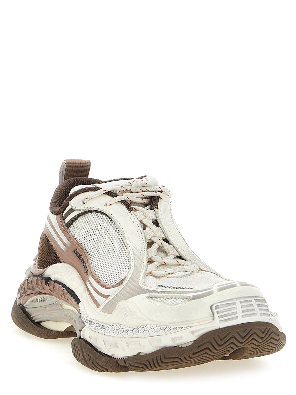 Braune Sneaker aus Polyethylen im Athletic-Look Balenciaga