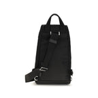 Schwarzer Nylon-Rucksack