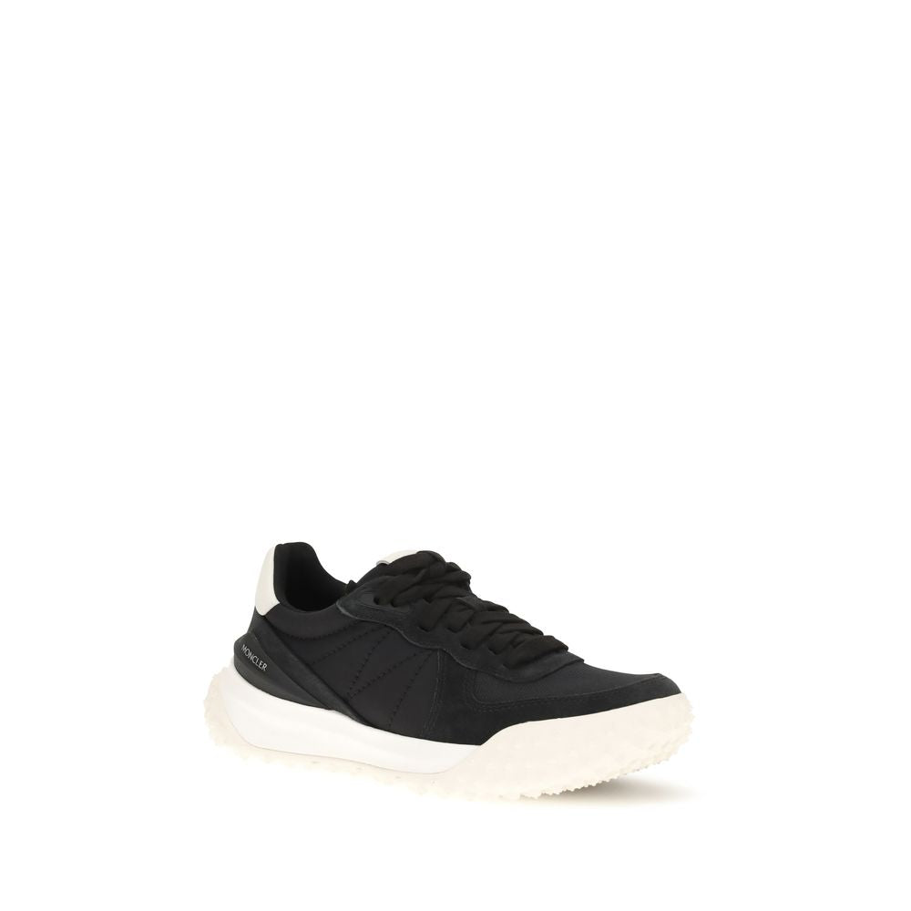 Schwarze Polyamid-Sneaker für Sport