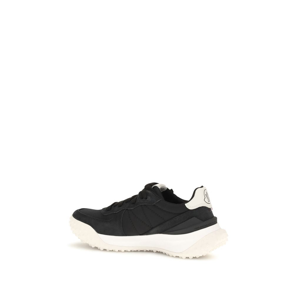 Schwarze Polyamid-Sneaker für Sport