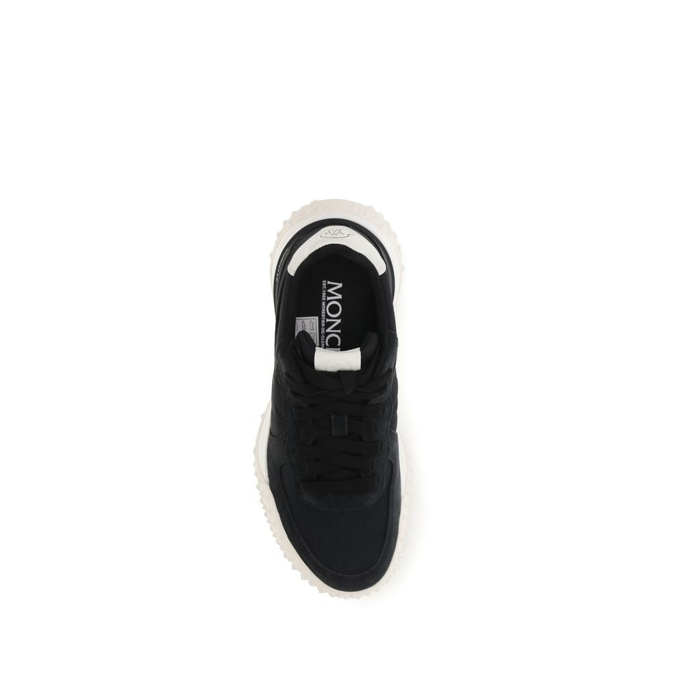 Schwarze Polyamid-Sneaker für Sport