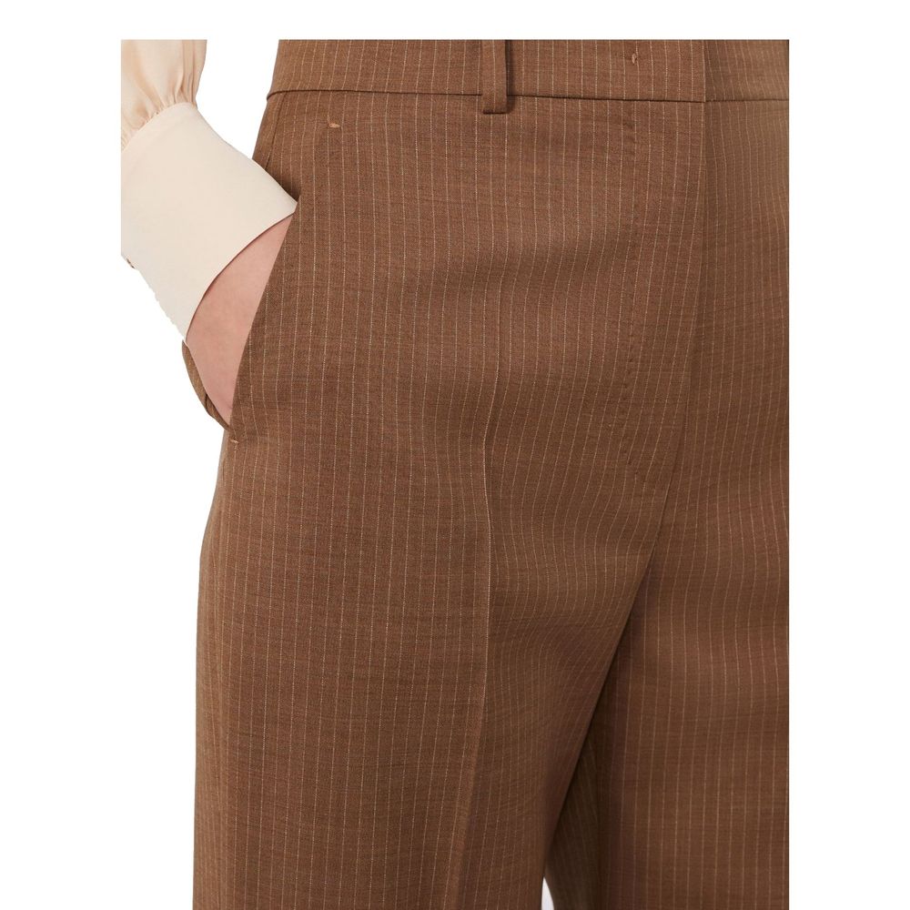 Braune Hose aus Schurwolle