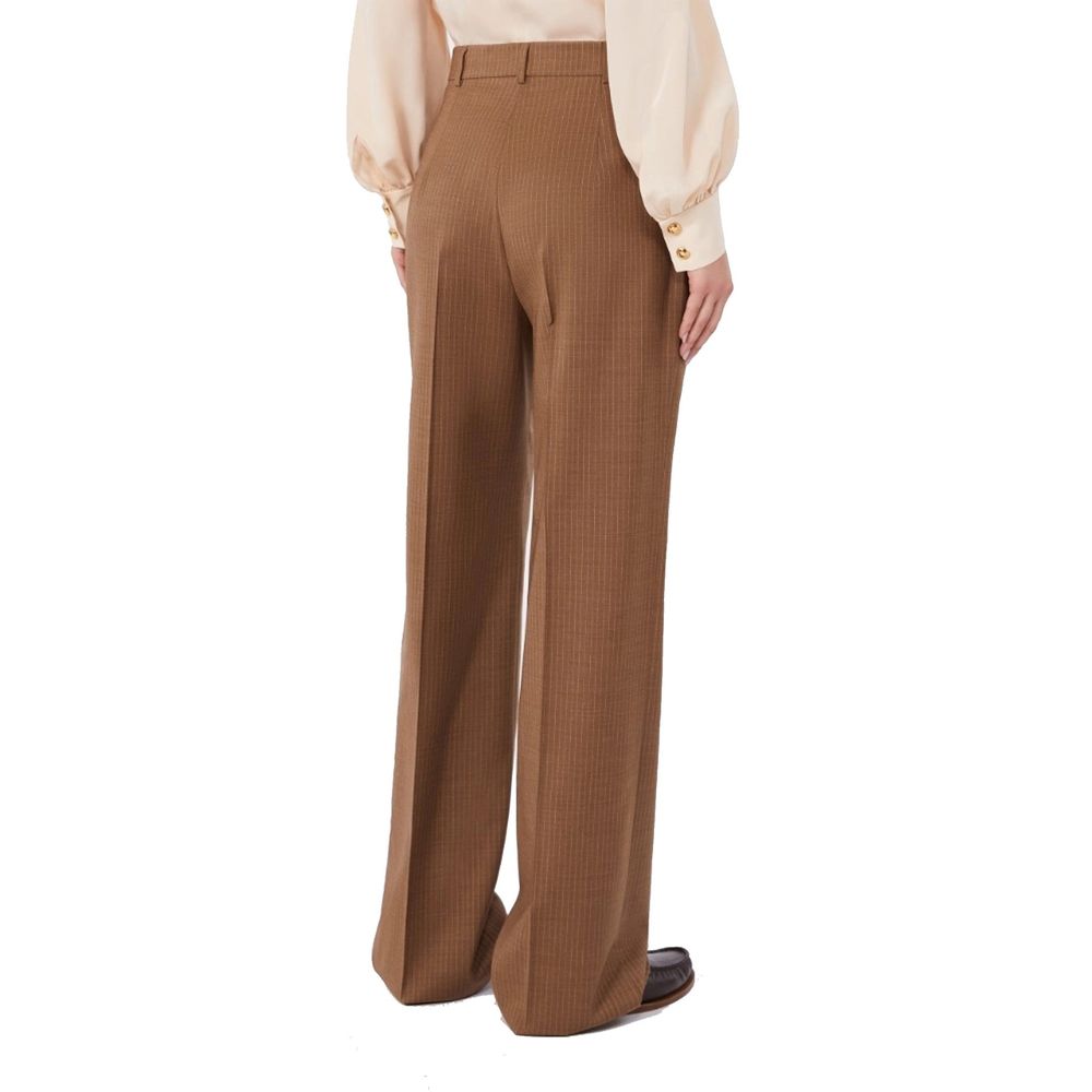Braune Hose aus Schurwolle