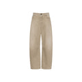Beige Baumwoll Jeans im Relaxed Fit