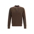 Braunes Wollkleid Oves Aries Hemd