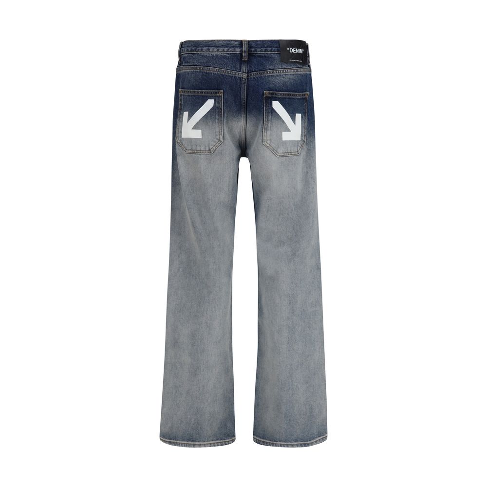 Graue Slim Fit Jeans aus Baumwolle