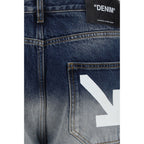 Graue Slim Fit Jeans aus Baumwolle