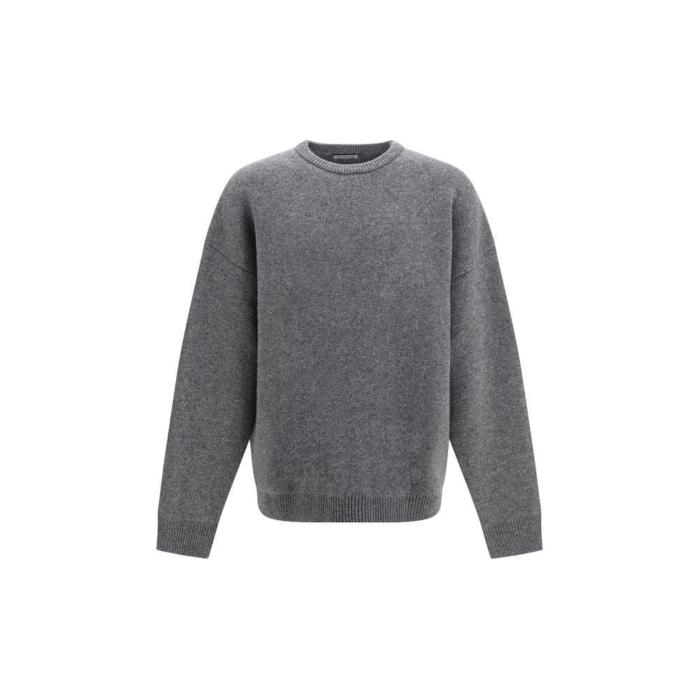 Grauer Oves Aries Wollpullover