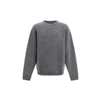 Grauer Oves Aries Wollpullover