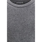 Grauer Oves Aries Wollpullover