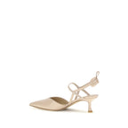 Beige Kalbsleder Bos Taurus Pumps