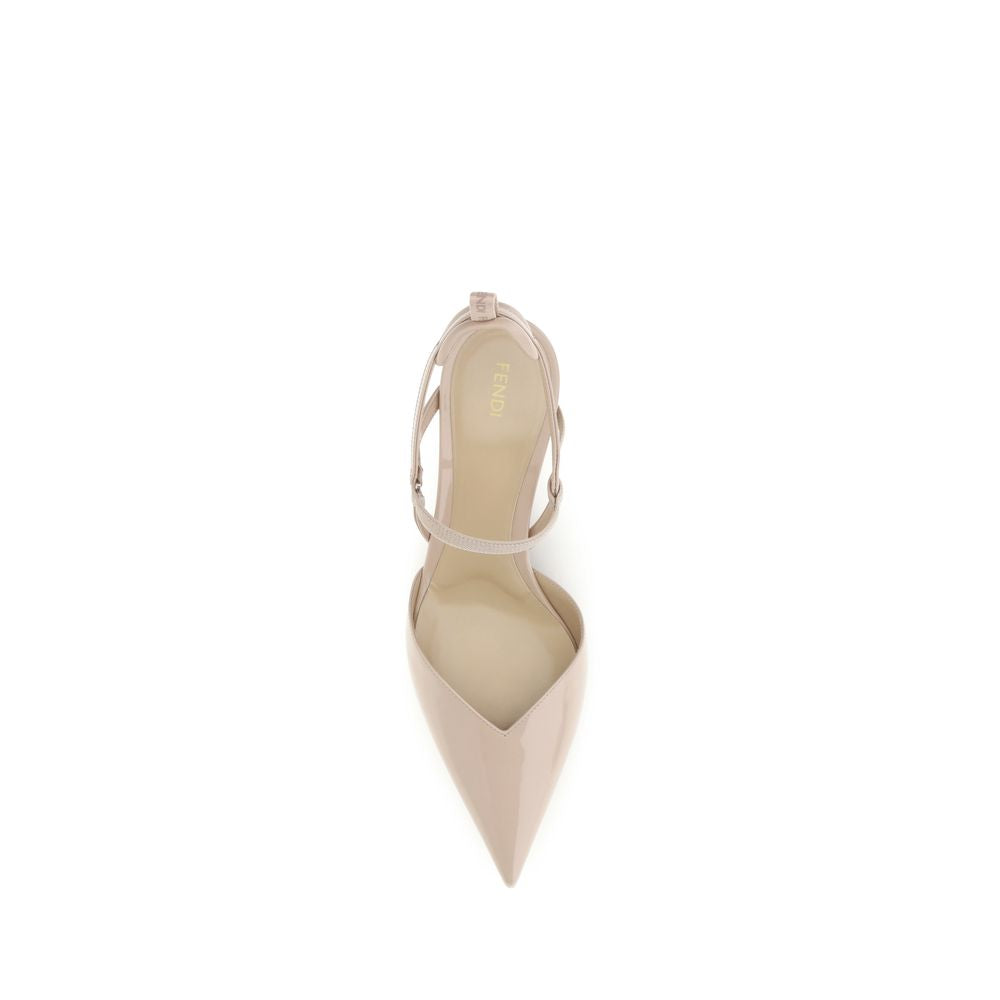 Beige Kalbsleder Bos Taurus Pumps