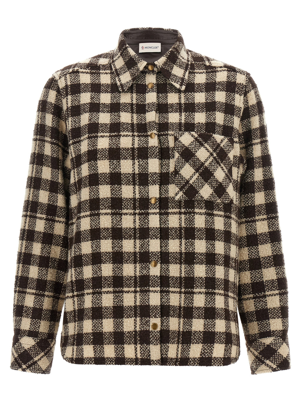 Braune Wollbluse