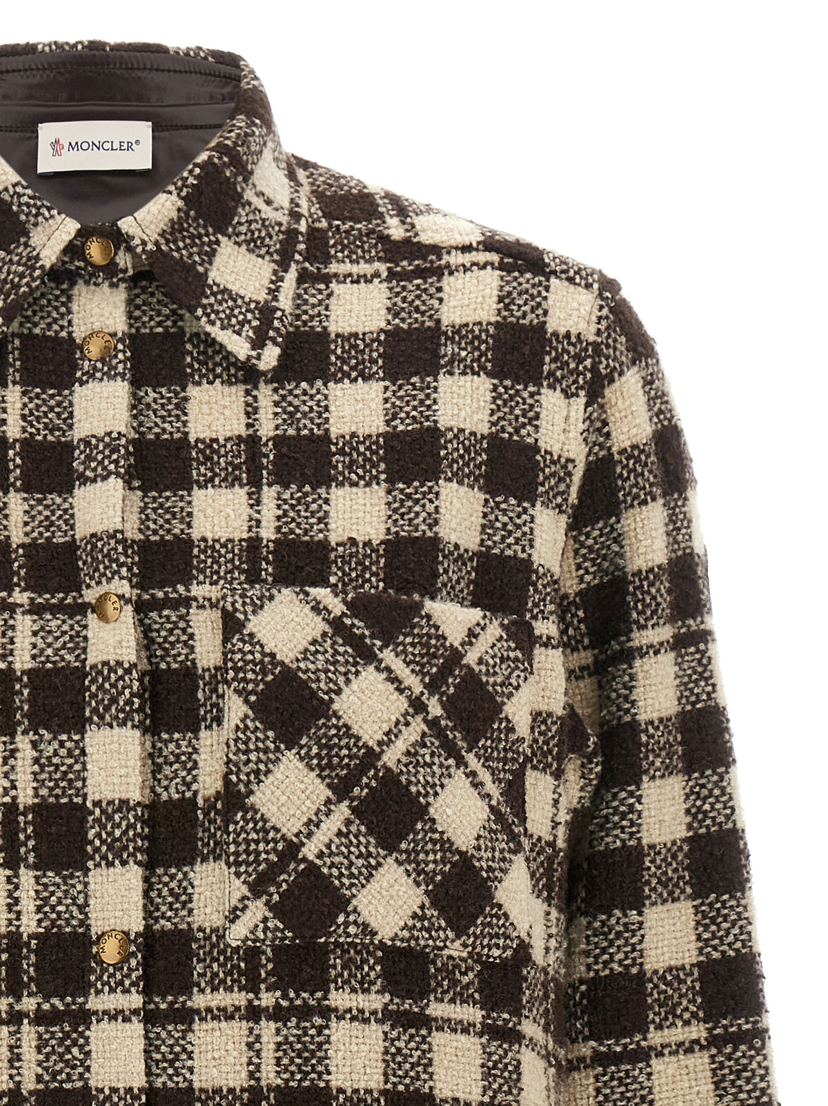 Braune Wollbluse