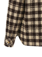 Braune Wollbluse