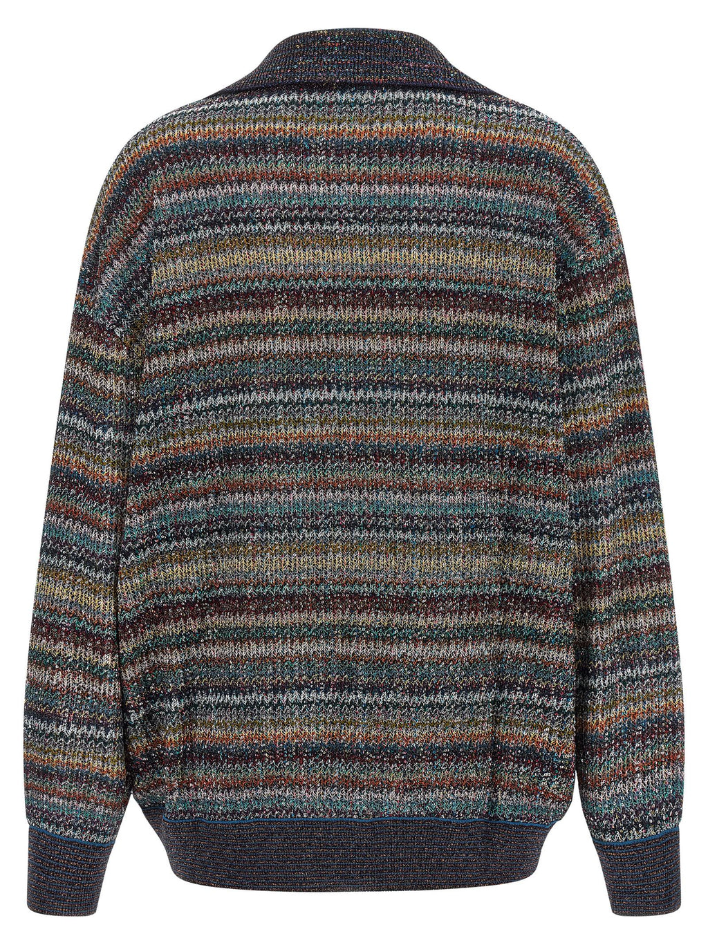 Mehrfarbiges Poloshirt aus Viskose