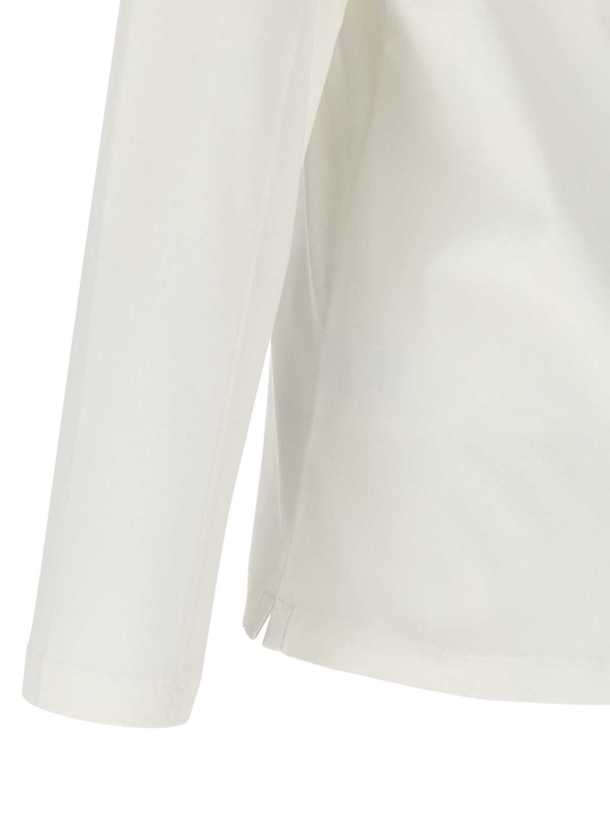 Brunello Cucinelli Weißes T-Shirt