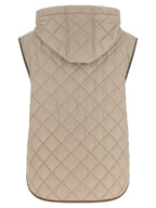 Beige Polyamid Ärmellose Jacke