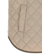 Beige Polyamid Ärmellose Jacke