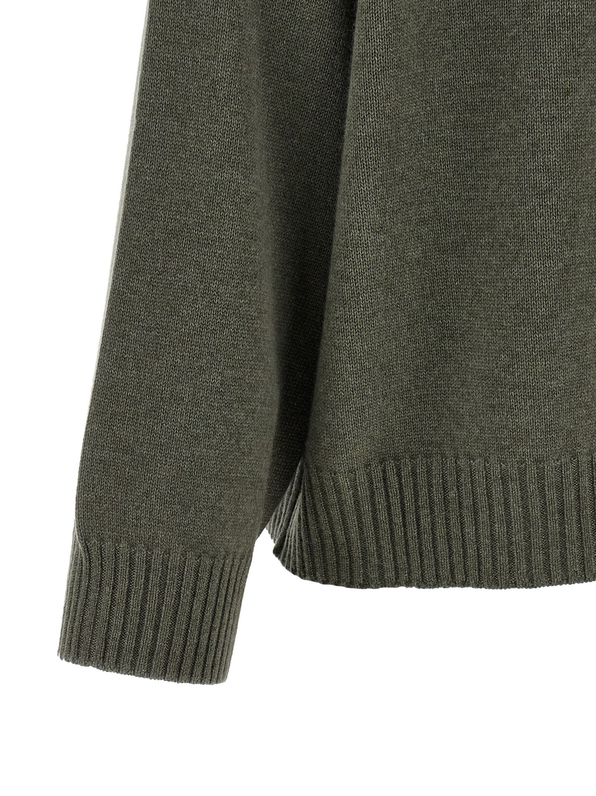 Zweifarbige Kaschmir-Strickjacke