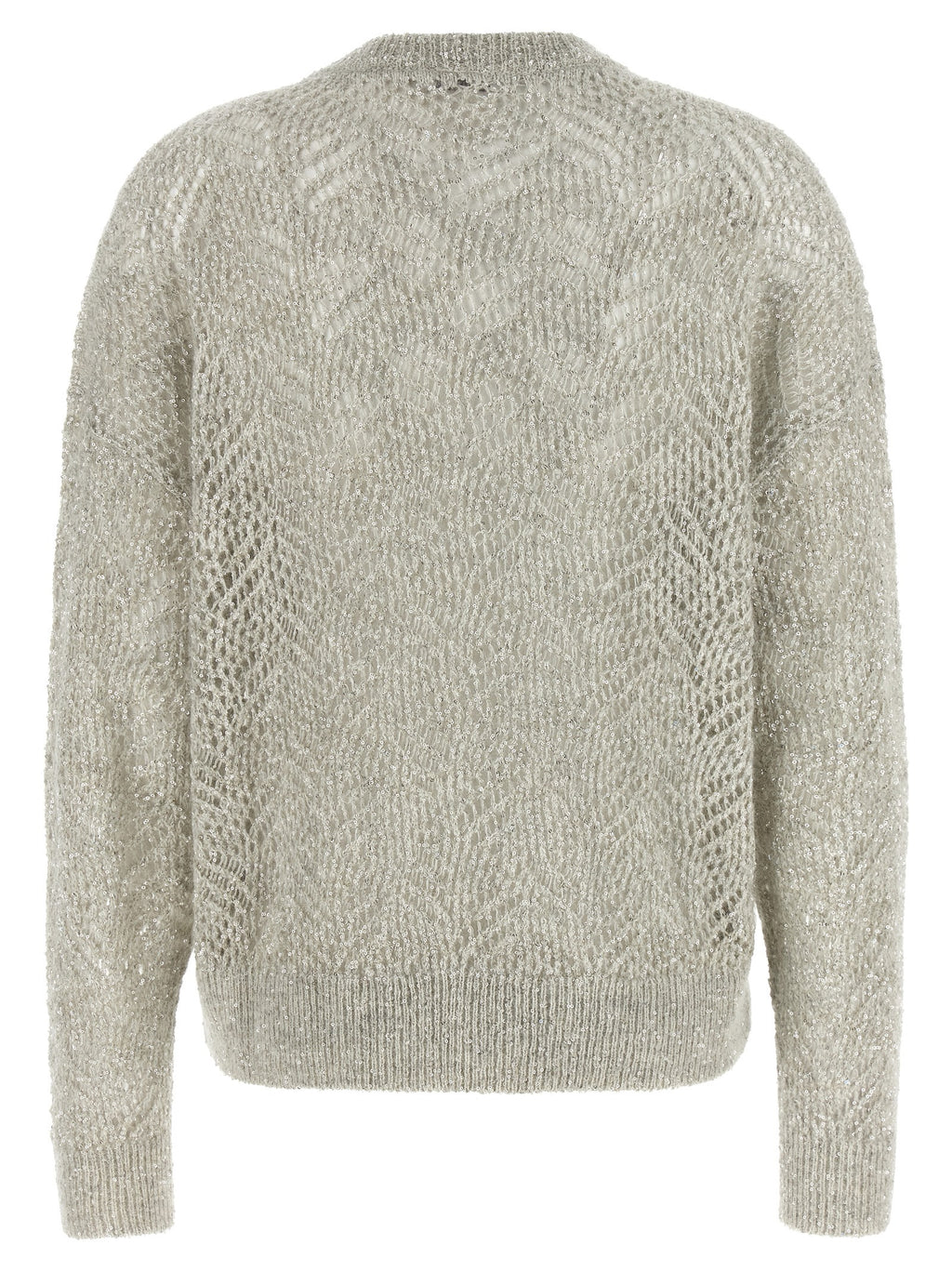 Grauer Cardigan aus Polyamid